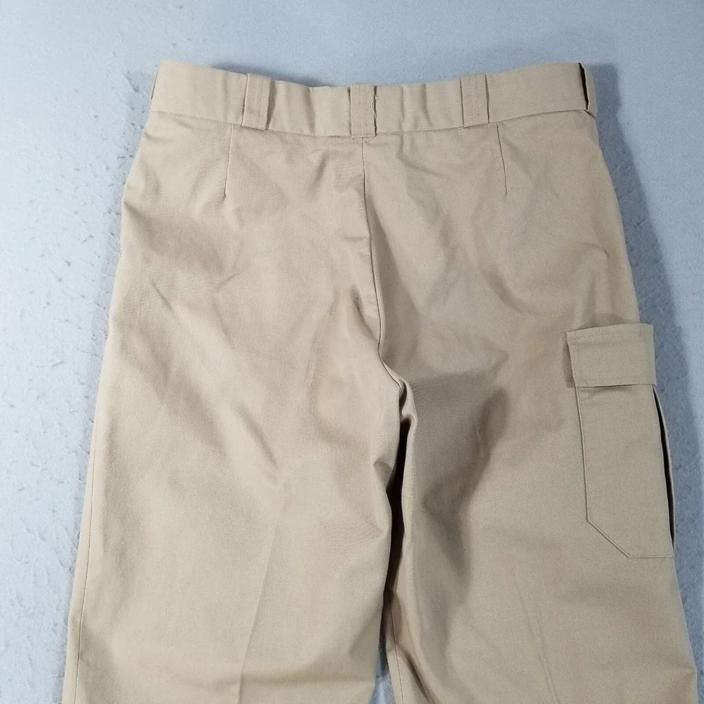 US Navy Flying Cross khaki chino pants men's 38x34 beige uniform military cargo